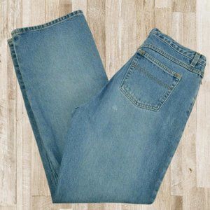 Style & Co. Boot Cut Blue Jeans, 100% Cotton Denim Size 12